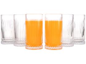 Jogo de Copos de Vidro 440ml 6 Peças Haus Concept Prince Jogo de Copos de Vidro 440ml 6 Peças Haus Concept Prince