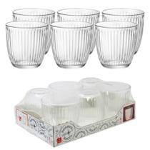 Jogo de Copos de Vidro Bormioli Rocco Line 290ml 6pçs Vidro Italiano Original Jogo de Copos de Vidro Bormioli Rocco Line 290ml 6pçs Vidro Italiano Original