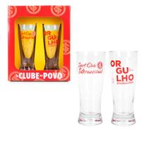Jogo de copos de vidro Internacional 300 ml 02 peças