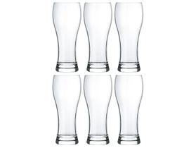 Jogo de Copos de Vidro Joinvile de Cerveja 300ml 6 Peças Nadir