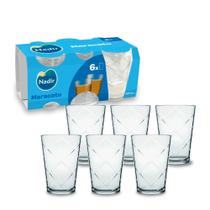 Jogo de Copos de Vidro Maracatu 265ml Nadir Figueiredo
