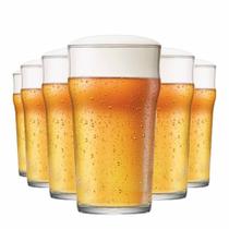 Jogo de Copos de Vidro Nonic G Para Cerveja 590ml 6 Pcs Ruvolo