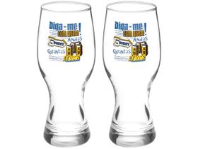 Jogo de Copos de Vidro para Cerveja 2 Peças - Ruvolo ForYou2 Atlanta Jogo de Copos de Vidro para Cerveja 2 Peças - Ruvolo ForYou2 Atlanta