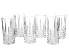 Jogo de Copos de Vidro Transparente Simetria 370ml 6 peças - Casambiente Jogo de Copos de Vidro Transparente Simetria 370ml 6 peças - Casambiente