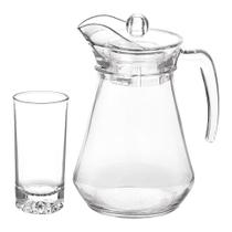 Jogo de Copos e Jarra ACASA Flora com 7 Peças Ref.: WPS391 Jogo de Copos e Jarra ACASA Flora com 7 Peças Ref.: WPS391