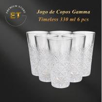 Jogo de Copos Gamma Timeless 330 ml 6 pcs