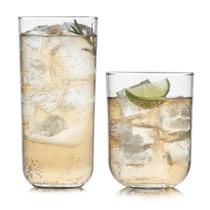Jogo de Copos Libbey Polaris Tumbler e Rocks Axis, 16 peças Jogo de Copos Libbey Polaris Tumbler e Rocks Axis, 16 peças