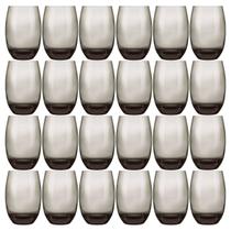 Jogo de Copos Nadir Long Drink Aruba 465ml Fumê Com 24 peças