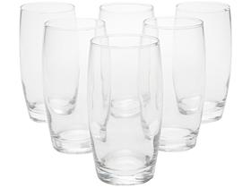 Jogo de Copos Nadir Long Drink Oca 400ml Vidro Com 6 peças Jogo de Copos Nadir Long Drink Oca 400ml Vidro Com 6 peças