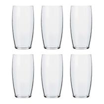 Jogo de Copos Nadir Oca Long Drink de Vidro Liso com 6 Peças 300ml Jogo de Copos Nadir Oca Long Drink de Vidro Liso com 6 Peças 300ml
