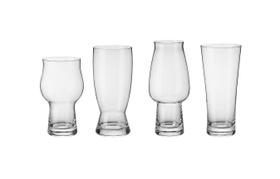 Jogo de Copos p/ Cerveja em Vidro com 4 Peças - Bohemia