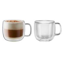 Jogo De Copos Parede Dupla 2 Peças 450Ml Capuccino Zwilling