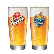 Jogo De Copos Prime M Frases Rótulo para Cerveja 320ml 2pcs Ruvolo