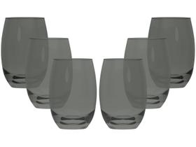 Jogo de Copos SM Aruba 465ml com 6 Peças Fumê 30611 - Nadir - Nadir Figueiredo