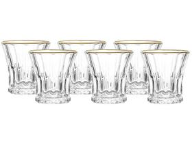 Jogo de Copos Transparentes 215ml 6 Peças - Hauskraft Glacial Jogo de Copos Transparentes 215ml 6 Peças - Hauskraft Glacial