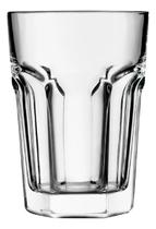 Jogo de copos vidro grosso luxo transparente 525ml 6 peças