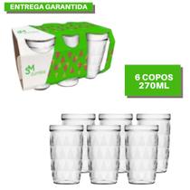 Jogo De Copos Zumba, 270 ml, 6 unidades - Nadir Figueiredo