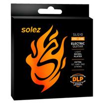 Jogo de Corda 010 Encordoamento Solez Guitarra Slg10 Original