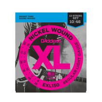Jogo De Corda D'addario Guitarra Light Exl150 10-46 12 Jogo De Corda D'addario Guitarra Light Exl150 10-46 12