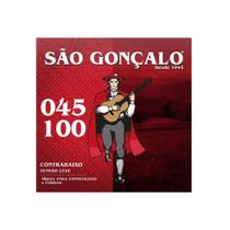 Jogo de cordas 045 Niquel para contra Baixo 4 Cordas Média Sao Gonçalo