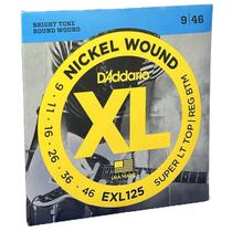 Jogo de cordas D'Addario Guitarra 09-46 EXL125 Super Light