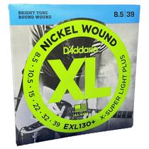 Jogo de cordas D'Addario Guitarra 8,5-39 EXL130+ Super Light