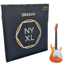 Jogo de Cordas Daddario 010 p/ Guitarra NYXL1046 Tensão Leve Jogo de Cordas Daddario 010 p/ Guitarra NYXL1046 Tensão Leve