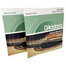 Jogo de Cordas em Aço Para Violão - Daddario 012 Original EZ 920 - Kit com 2 jogos