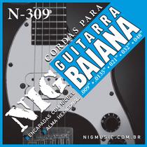 Jogo De Cordas P/ Guitarra Baiana 5 Cordas 09 Nig Original N309 Jogo De Cordas P/ Guitarra Baiana 5 Cordas 09 Nig Original N309