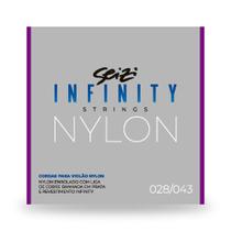 Jogo de Cordas Para Violão Nylon Seizi Infinity 028-043