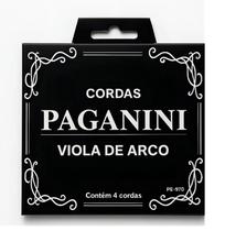 Jogo de Cordas Viola de Arco Aço 4 4 Paganini PE970