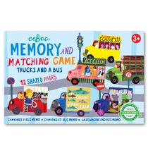 Jogo de correspondência de memória eBoo Trucks and a Bus Kids 3+ Years