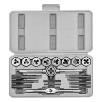 Jogo De Cossinete E Machos Manuais M3 a M12 20 Peças 7731055 Sparta Unica