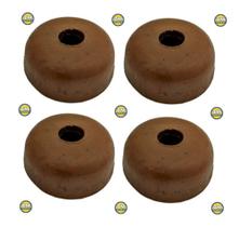 Jogo De Couro ZM 63 Reparo Para Roda D'água Bomba ZM 63 Kit com 4 Couros