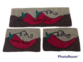 Jogo De Cozinha Com Passadeira Pimenta