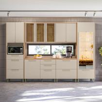 Jogo de Cozinha Compacta Kyushu Jequitiba Off White Jogo de Cozinha Compacta Kyushu Jequitiba Off White