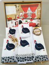 Jogo De Cozinha Completo 12 Peças C/cortina E Toalha De Mesa Jogo De Cozinha Completo 12 Peças C/cortina E Toalha De Mesa