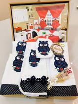 Jogo De Cozinha Completo 12 Peças C/cortina E Toalha De Mesa