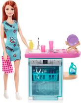 Jogo de Cozinha da Barbie, Pratos e Acessórios Modernos