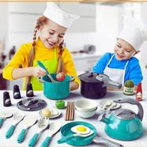 Jogo de Cozinha Infantil (Pequeno Chef Feliz) 53 Peças