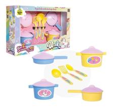 Jogo de Cozinha Panelinhas Unicornio Unika 7 pcs - Samba Toy