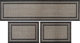 Jogo De Cozinha Rayza Sisal Look Moldura Kit Com 3 Peças
