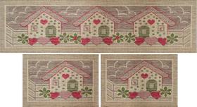 Jogo De Cozinha Rayza Sisal Look Village Kit Com 3 Peças