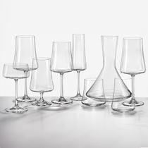 Jogo de Cristal Bohemia Xtra Taças Copos e Decanter 49 Peças Jogo de Cristal Bohemia Xtra Taças Copos e Decanter 49 Peças