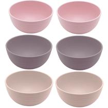 Jogo de Cumbucas Sortidas Pequenas 12x6cm para Sobremesa Petiscos Frutas 6 Peças