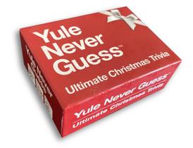 Jogo de curiosidades de Natal Yule Never Guess 110 cartas 8+