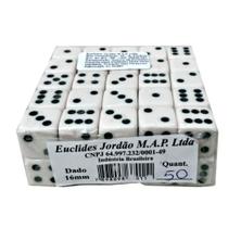 Jogo De Dado 16mm (1,6cm) Euclides Jordão - 50 Unidades