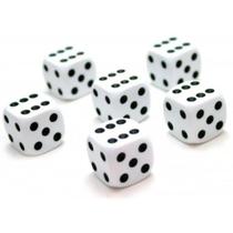 Jogo De Dado 16mm (1,6cm) Euclides Jordão - 6 Unidades