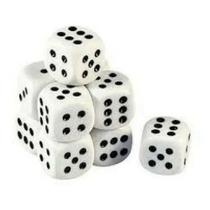 Jogo De Dado 20mm (2cm) - Euclides Jordão 10 Unidades