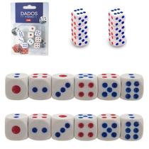 Jogo De Dados Com 9 Pecas 1,4Cm Na Cartela Jogo De Dados Com 9 Pecas 1,4Cm Na Cartela